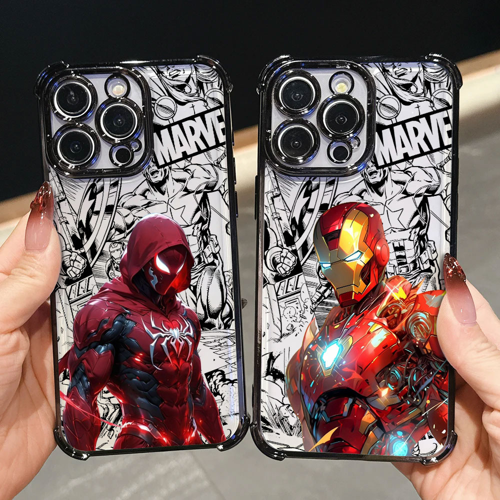 Phone Cases Expensive - Iron Spider Man Captain America Luxury
