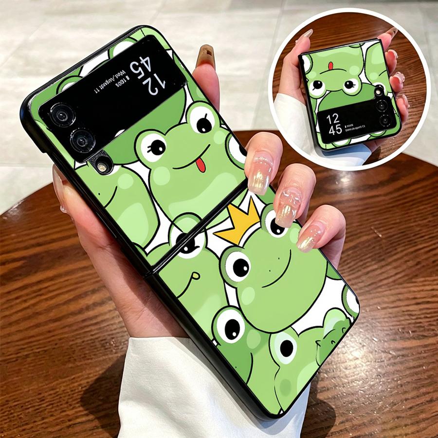 Full Cover Frog Design Phone C - đánh giá và giá Phone Cases Z Flip 6