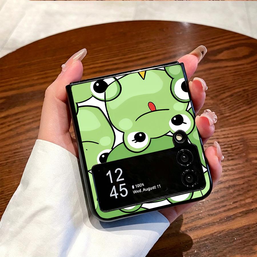 Full Cover Frog Design Phone C - đánh giá và giá Phone Cases Z Flip 6