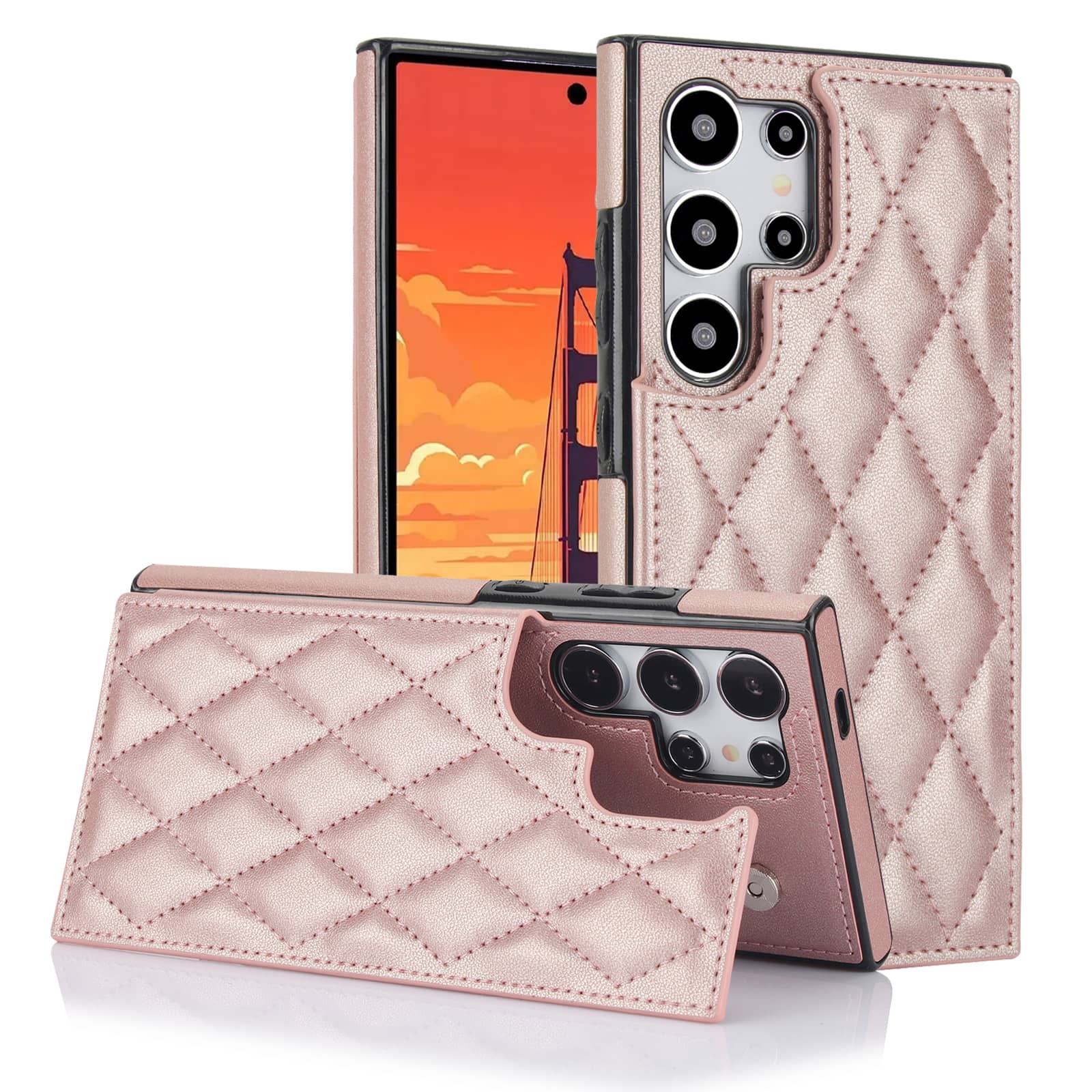 For Samsung Galaxy S25 Ultra S - đánh giá và giá Leather Folio Wallet Case