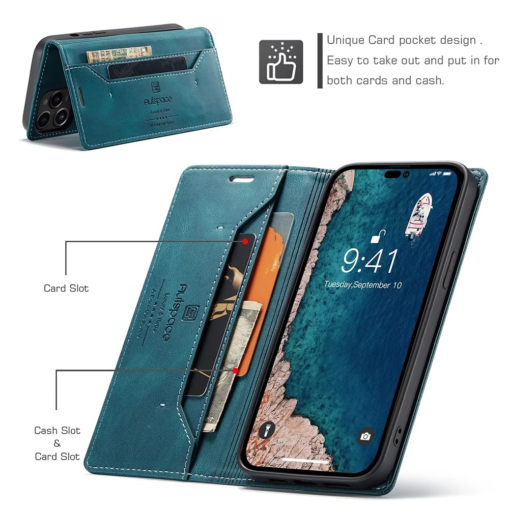 Bao Da Dành Cho iPhone 14 13 1 - đánh giá và giá Leather Folio Wallet Case
