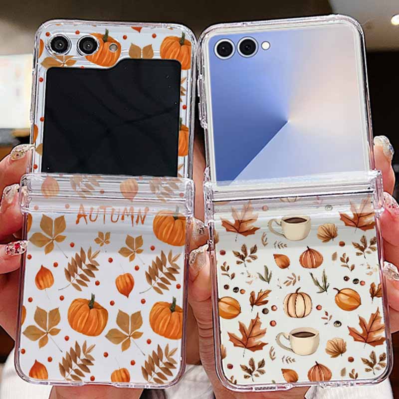 Autumn Maple Leaf Pattern Phon - đánh giá và giá Phone Cases Z Flip 6