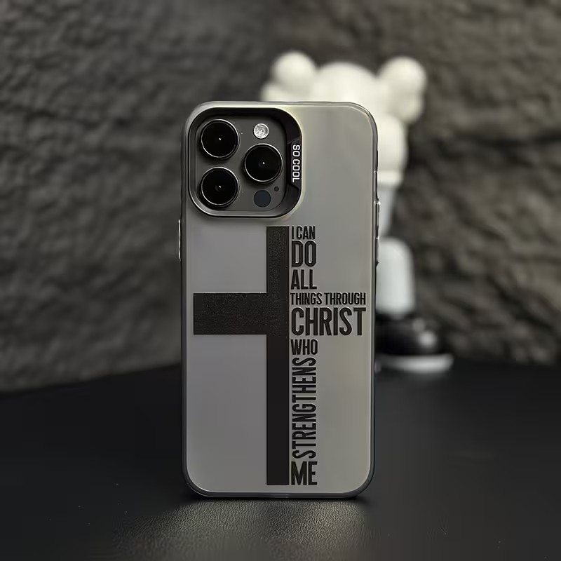 Anti Fingerprint Cross Bible P - đánh giá và giá Phone Cases For Iphone 17