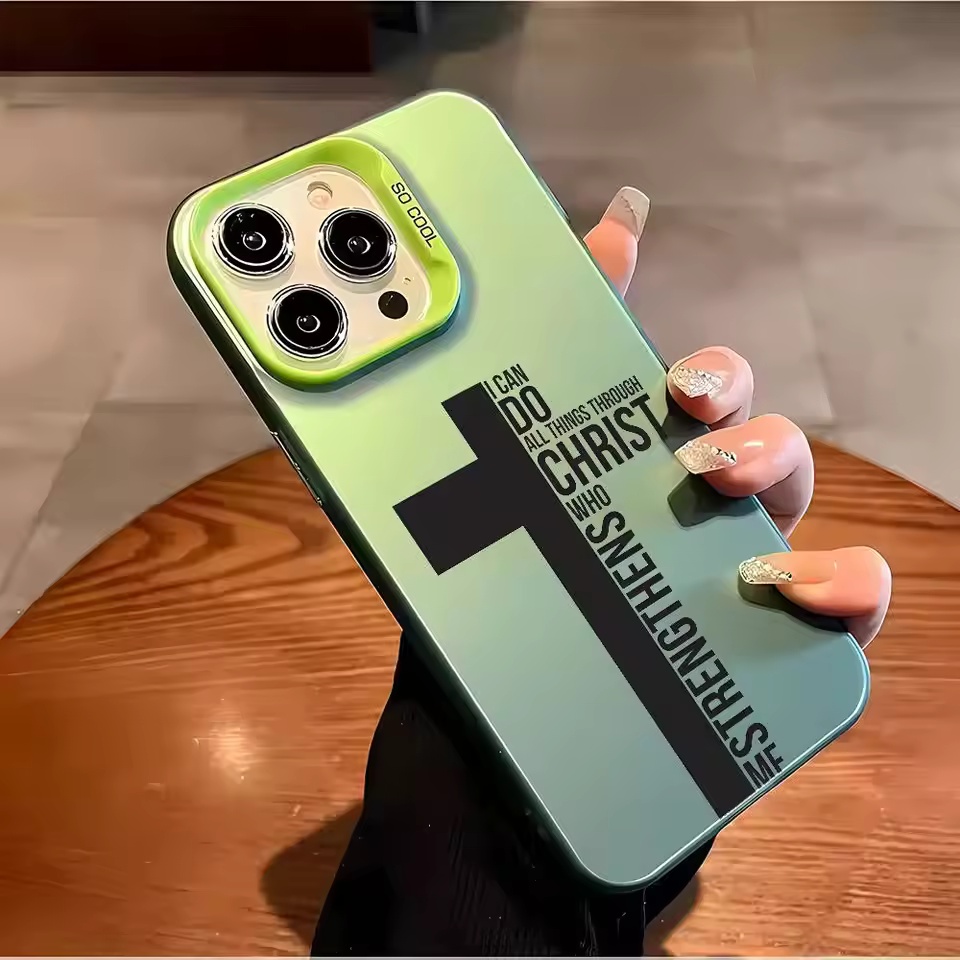 Anti Fingerprint Cross Bible P - đánh giá và giá Phone Cases For Iphone 17