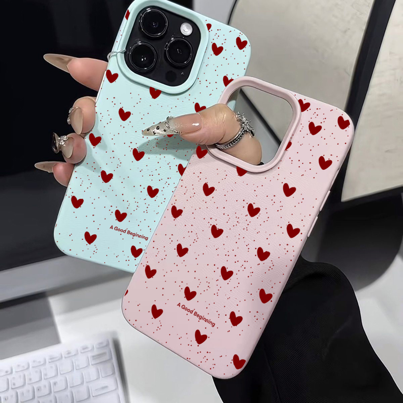Fashion INS Love Heart Silicon - đánh giá và giá Phone Cases Trending