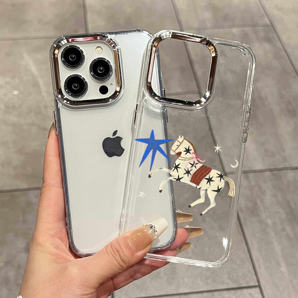 HD Ins Korean Red Brown Star H - đánh giá và giá Phone Cases Brown