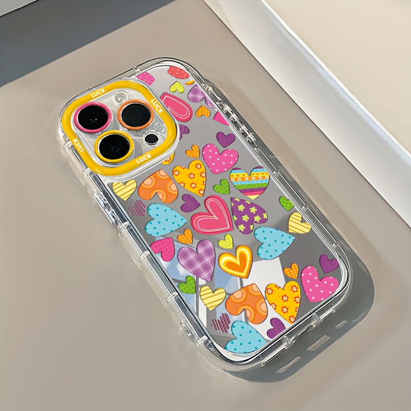 Vibrant Heart Makeup Mirror De - đánh giá và giá Phone Cases Trending