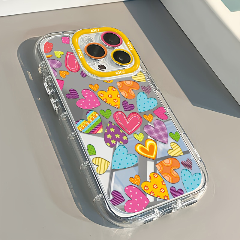 Vibrant Heart Makeup Mirror De - đánh giá và giá Phone Cases Trending