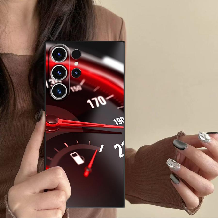 Red Car Gauge Case for Samsung - đánh giá và giá Samsung Galaxy S24