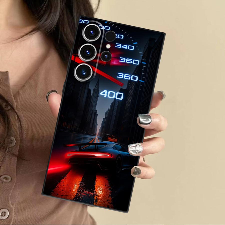 Red Car Gauge Case for Samsung - đánh giá và giá Samsung Galaxy S24