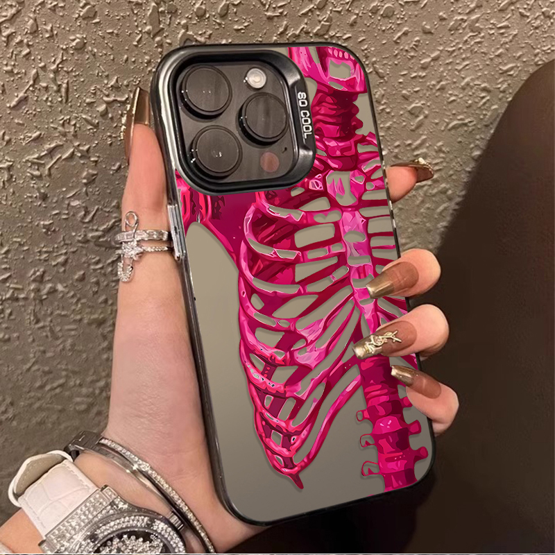 Luxury Pink Green Skull Phone  - đánh giá và giá Phone Cases Expensive