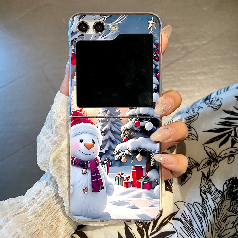 Christmas Snowman Elk Phone Ca - đánh giá và giá Phone Cases Z Flip 6