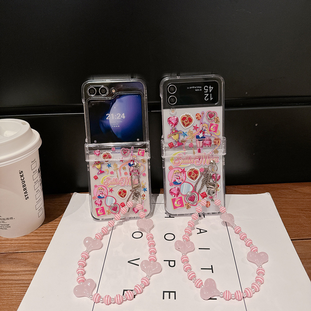 Cute Cartoon Japan Anime Sailo - đánh giá và giá Phone Cases Z Flip 6