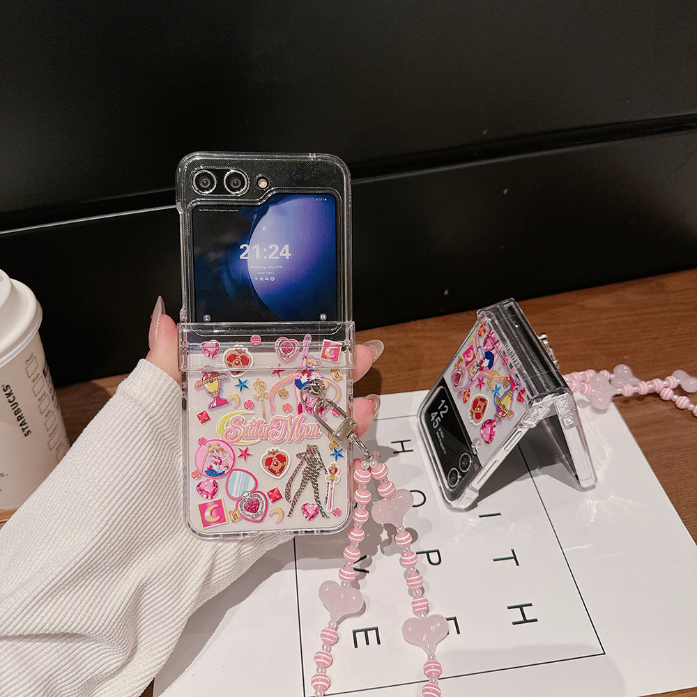 Cute Cartoon Japan Anime Sailo - đánh giá và giá Phone Cases Z Flip 6
