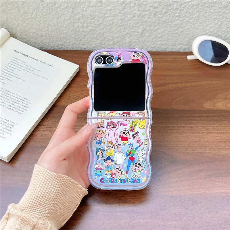 Cute Cartoon Japan Anime Crayo - đánh giá và giá Phone Cases Z Flip 6