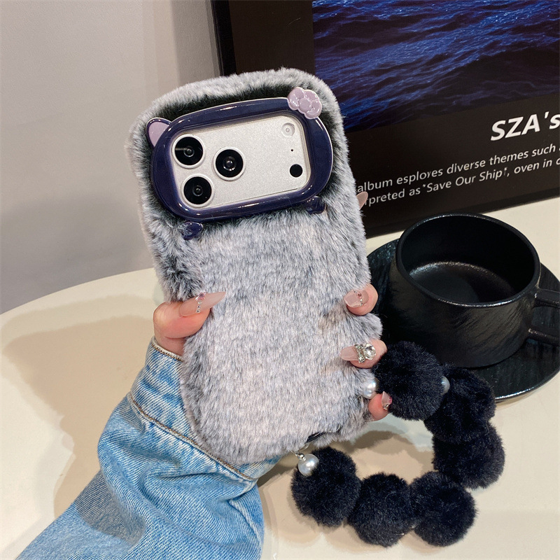 Luxury Solid Colors Furry Plus - đánh giá và giá Phone Cases For Iphone 17