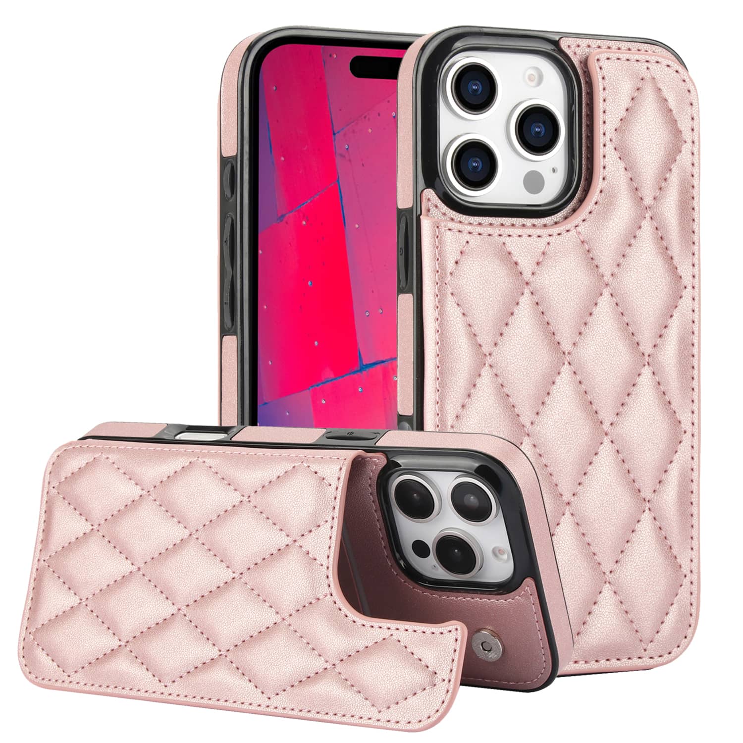 For iPhone 16 Pro Max iPhone 1 - đánh giá và giá Leather Folio Wallet Case