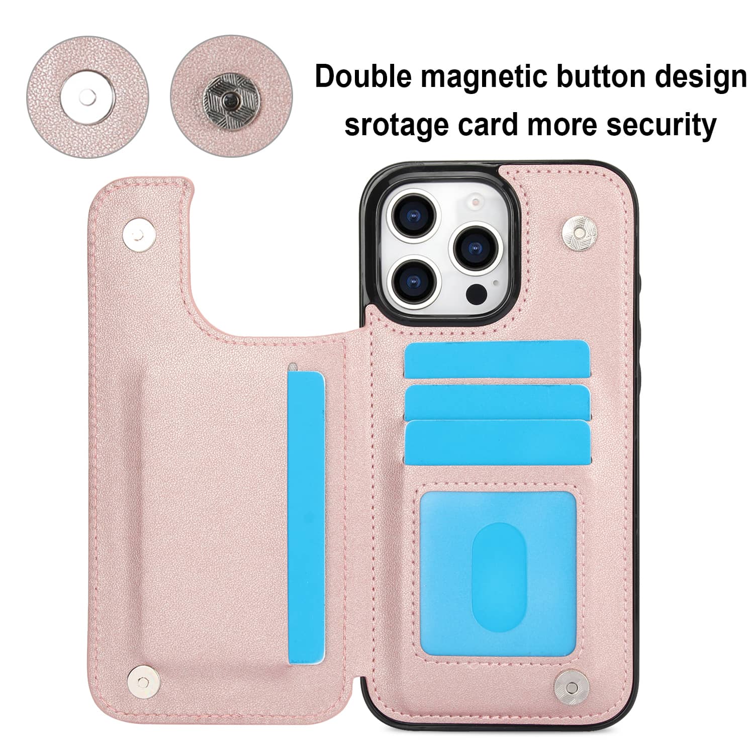 For iPhone 16 Pro Max iPhone 1 - đánh giá và giá Leather Folio Wallet Case