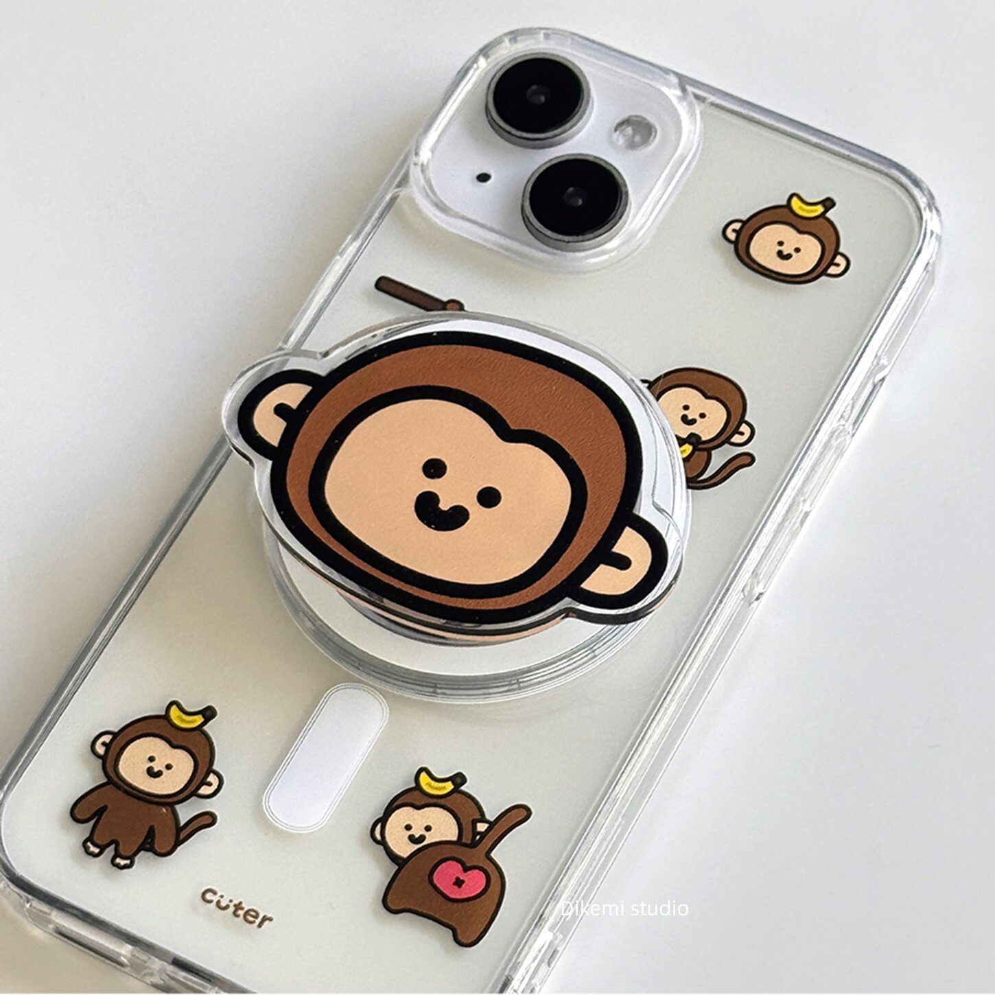 Brown Banana Baby Monkey Y2K I - đánh giá và giá Phone Cases Brown