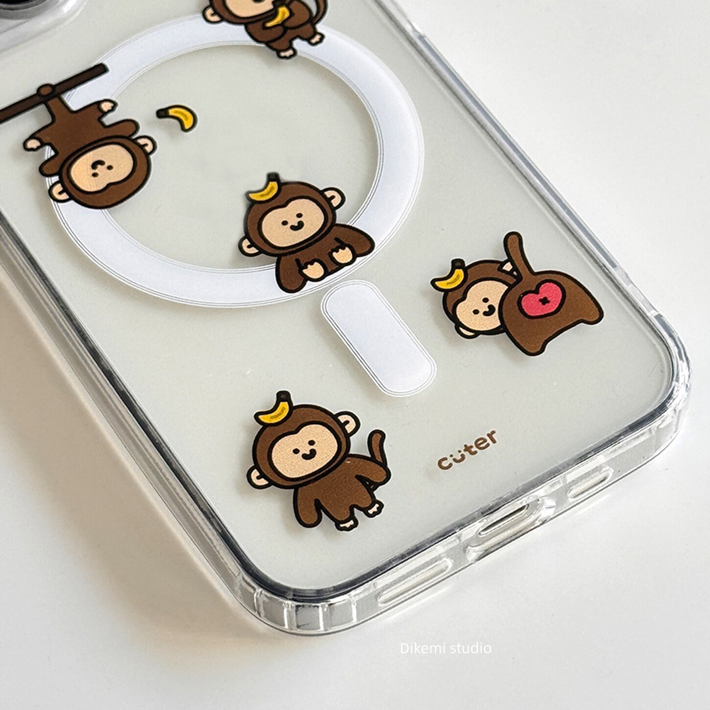 Brown Banana Baby Monkey Y2K I - đánh giá và giá Phone Cases Brown