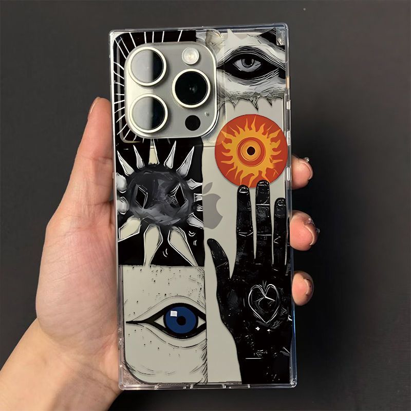 Niche Fashion Abstract Art Pho - đánh giá và giá Phone Cases Drawing