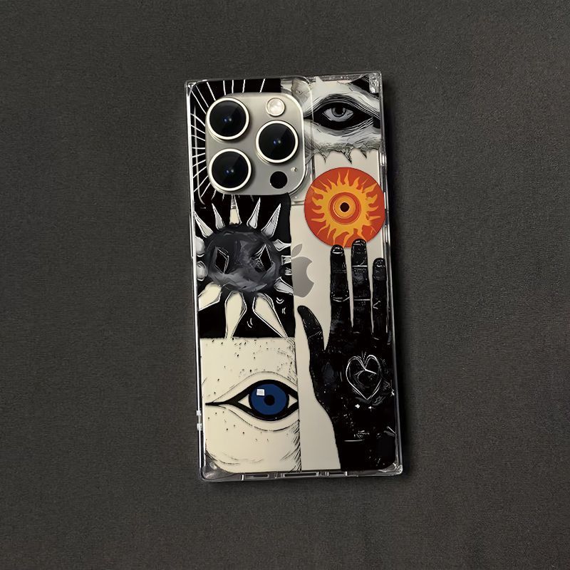 Niche Fashion Abstract Art Pho - đánh giá và giá Phone Cases Drawing