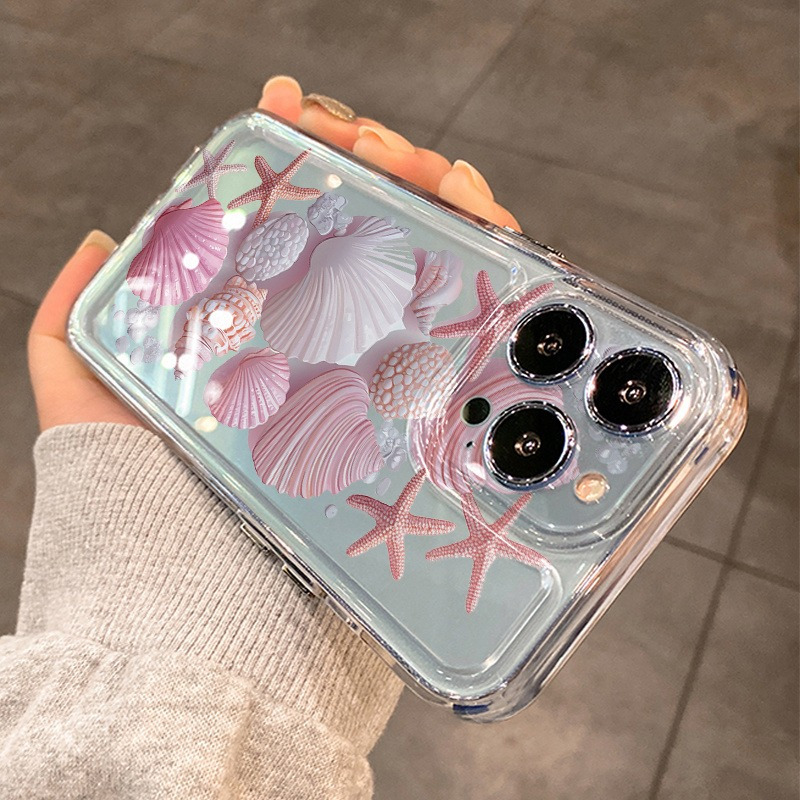 Trendy Pink Seashell Phone Cas - đánh giá và giá Phone Cases Trending