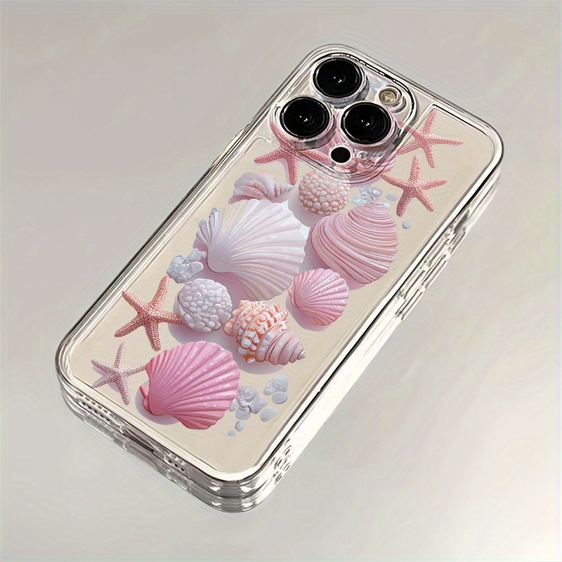 Trendy Pink Seashell Phone Cas - đánh giá và giá Phone Cases Trending