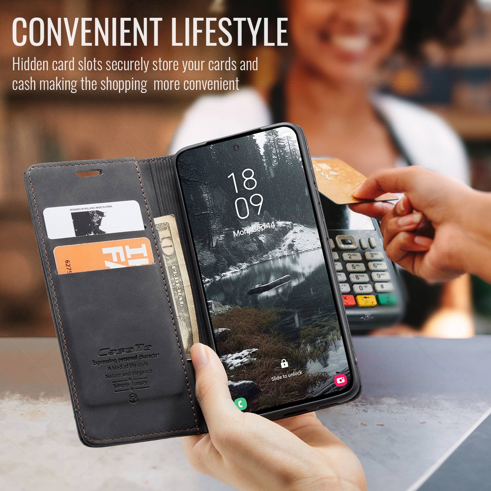 Flip Wallet Case for Samsung G - đánh giá và giá Leather Folio Wallet Case