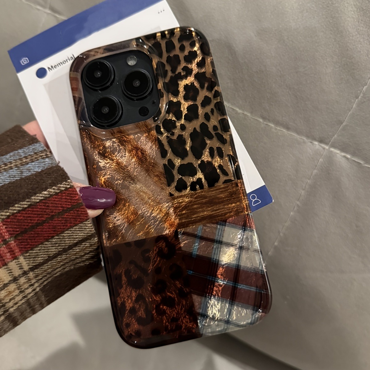 High-End Leopard Print And Tin - đánh giá và giá Phone Cases Brown