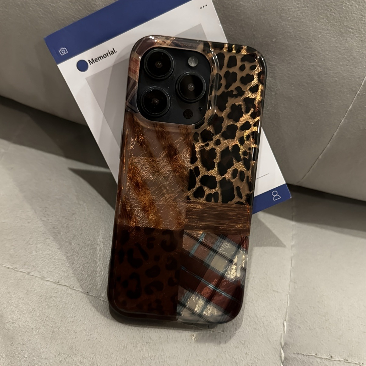 High-End Leopard Print And Tin - đánh giá và giá Phone Cases Brown