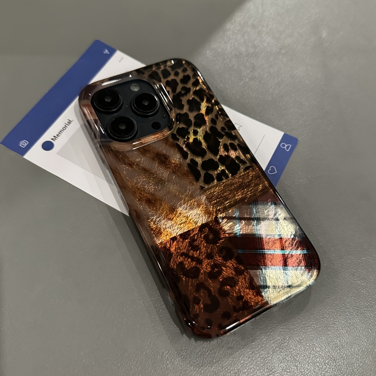 High-End Leopard Print And Tin - đánh giá và giá Phone Cases Brown