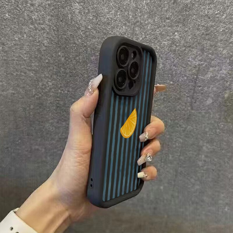 Striped Lemon Slice Pattern Ph - đánh giá và giá Phone Cases Popular