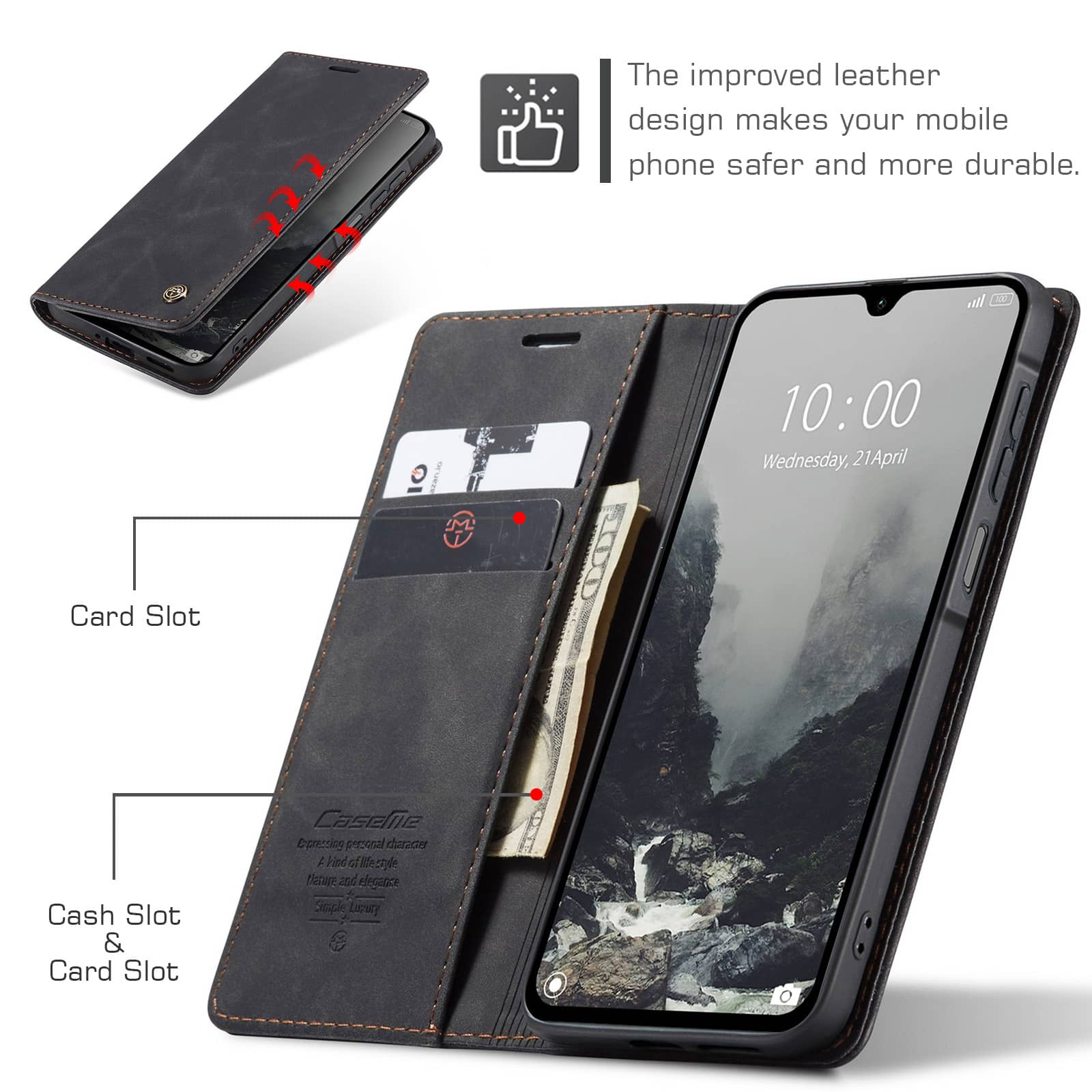 Flip Wallet Case for Samsung G - đánh giá và giá Leather Folio Wallet Case