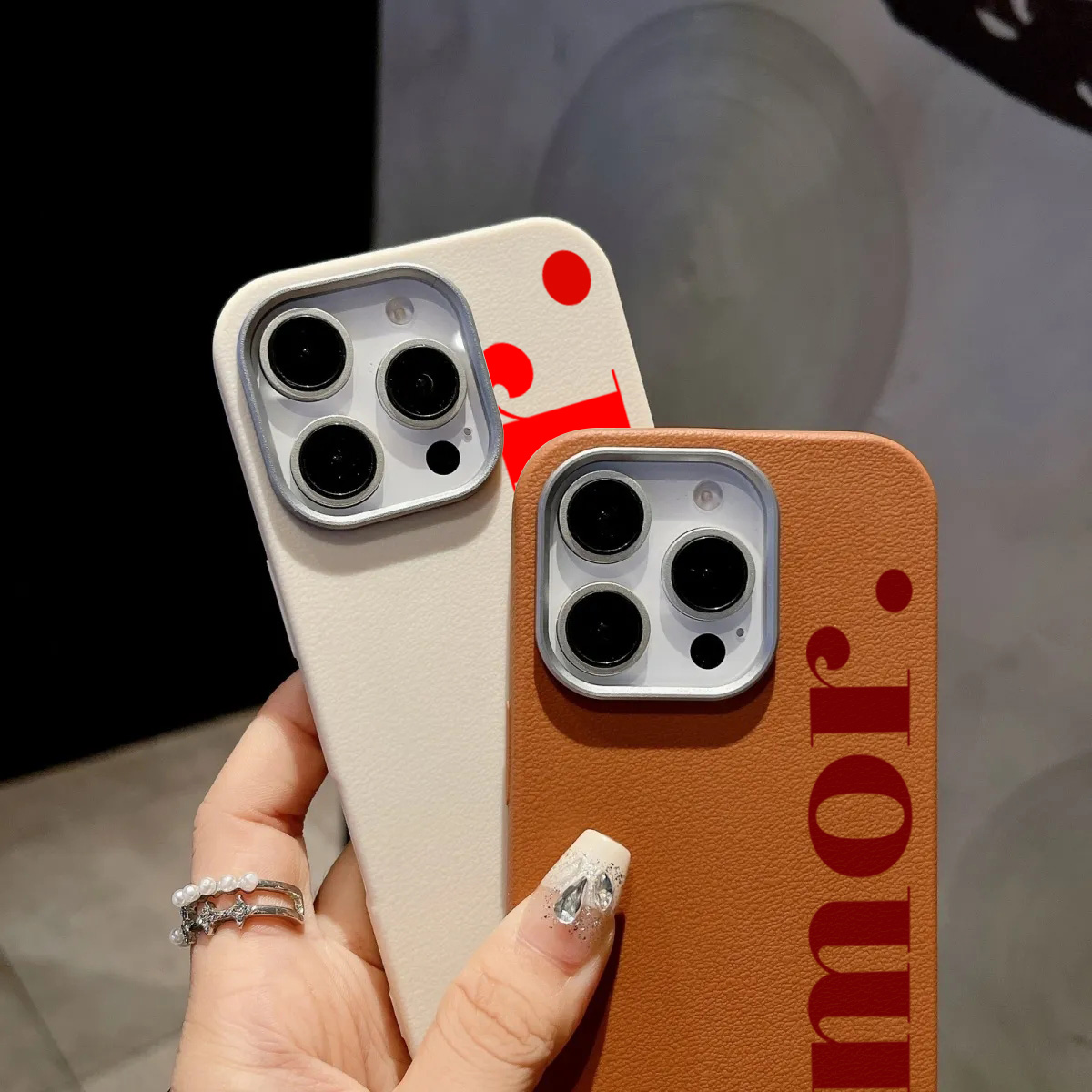 The Red Artistic Letter Lichee - đánh giá và giá Phone Cases Drawing