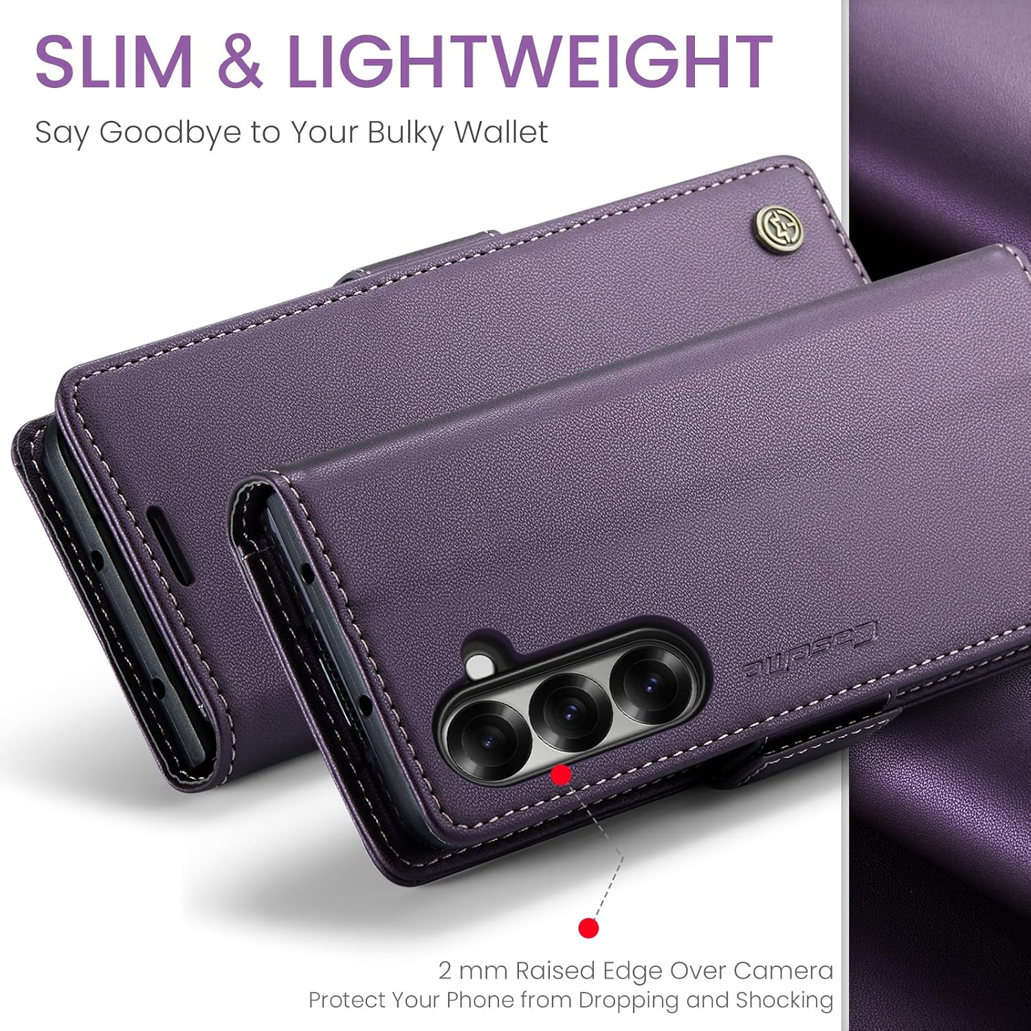 Bestseller Folio Flip RFID Lea - đánh giá và giá Leather Folio Wallet Case