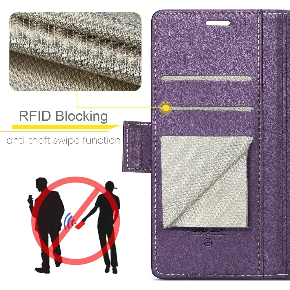 Bestseller Folio Flip RFID Lea - đánh giá và giá Leather Folio Wallet Case