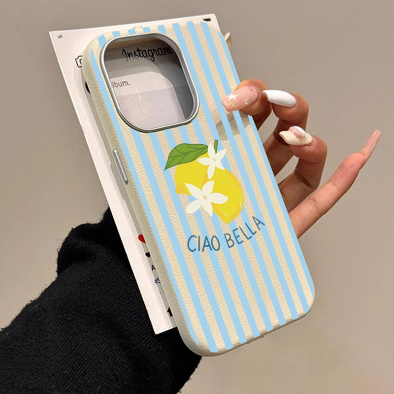 Lemon Striped Retro Design Sui - đánh giá và giá Samsung Galaxy S24