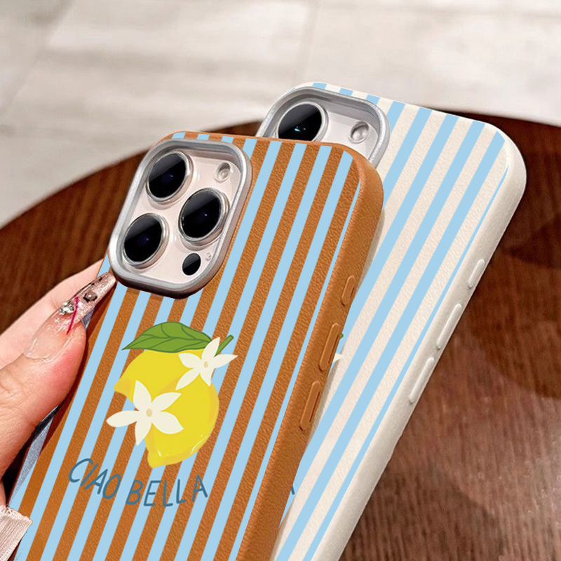 Lemon Striped Retro Design Sui - đánh giá và giá Samsung Galaxy S24