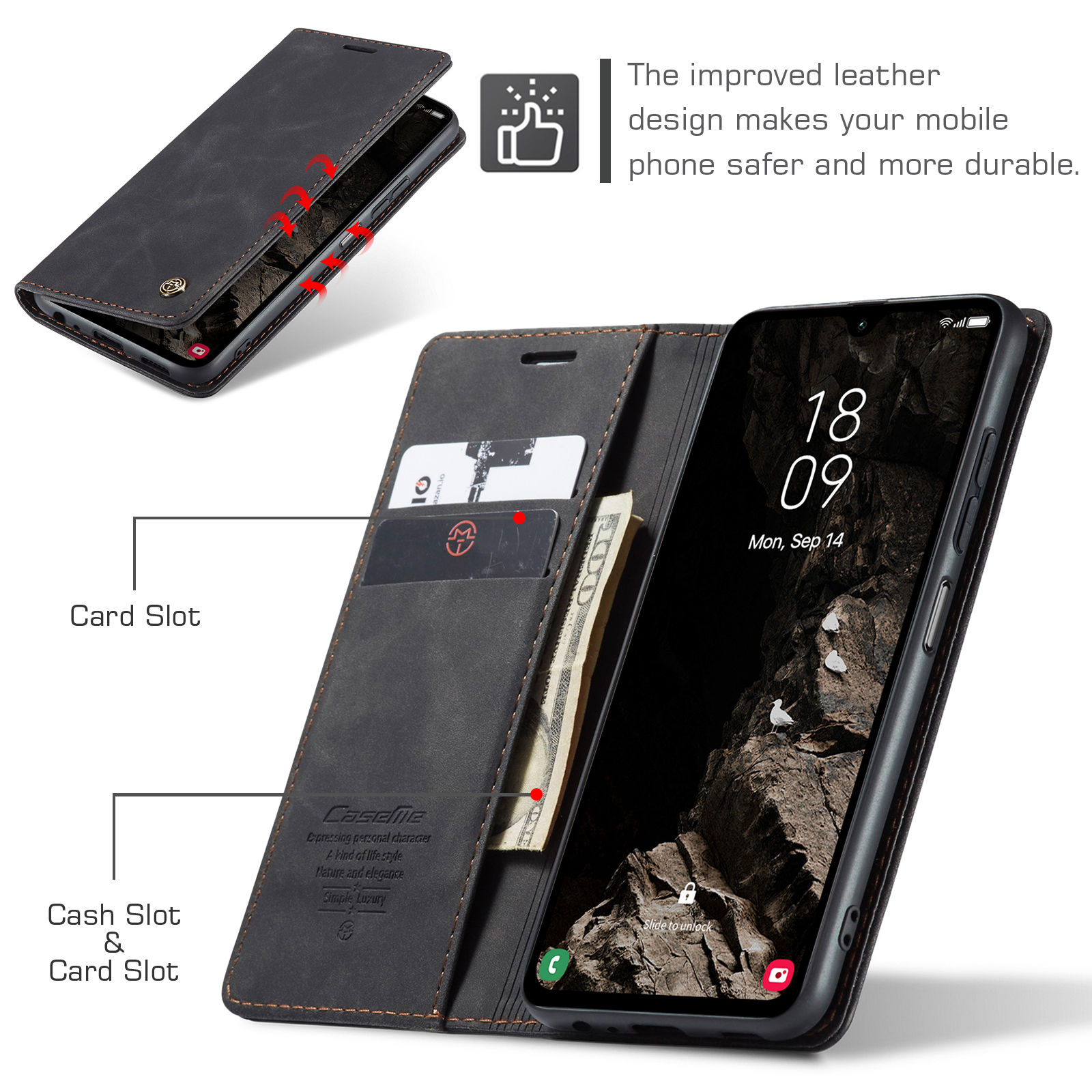 Flip Wallet Case for Samsung G - đánh giá và giá Leather Folio Wallet Case
