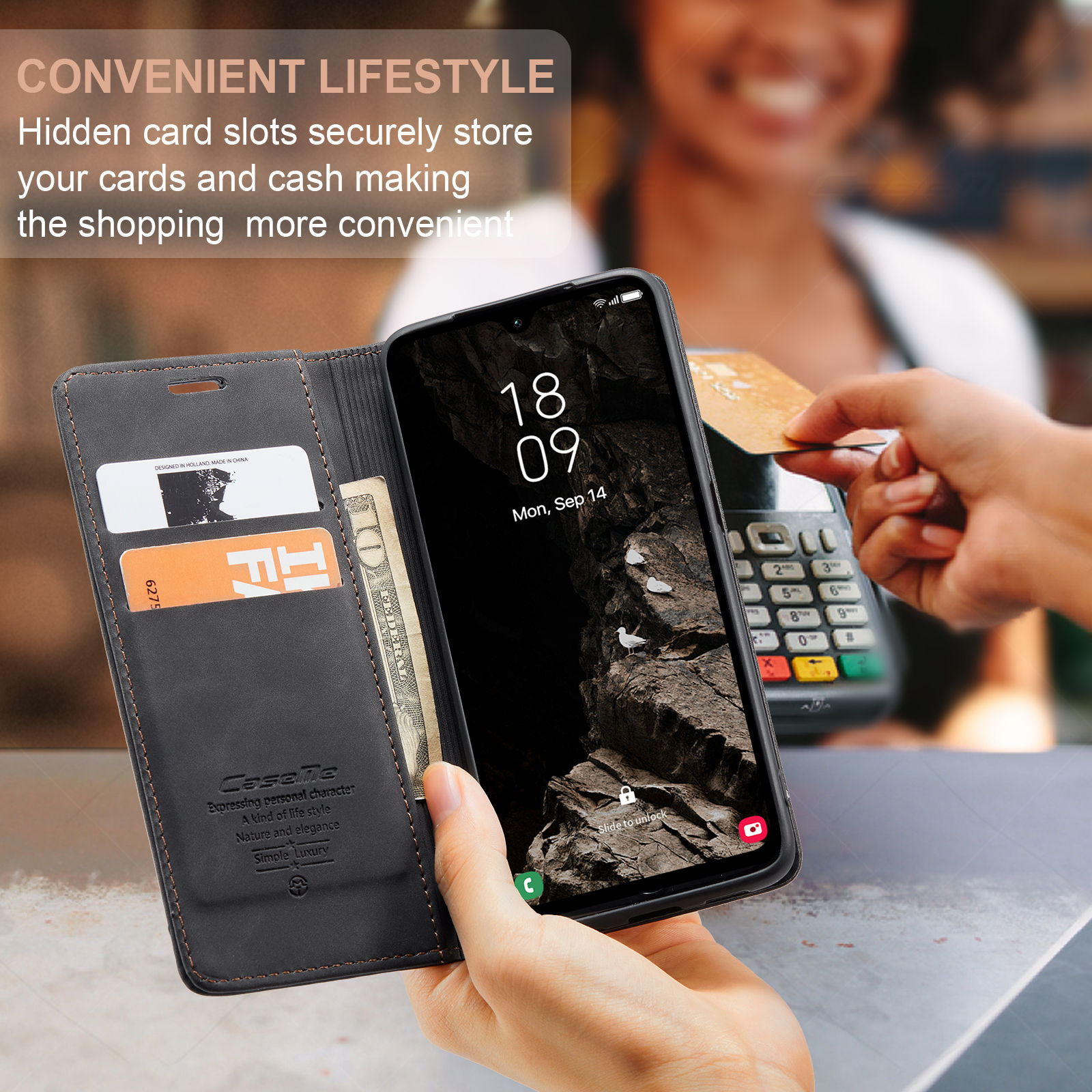 Flip Wallet Case for Samsung G - đánh giá và giá Leather Folio Wallet Case