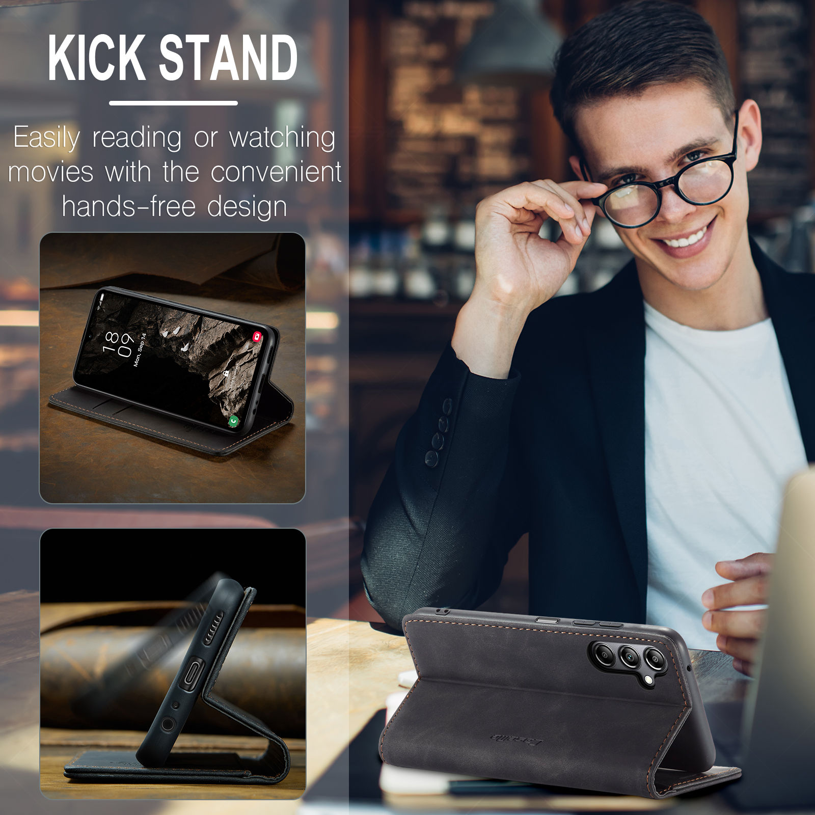 Flip Wallet Case for Samsung G - đánh giá và giá Leather Folio Wallet Case