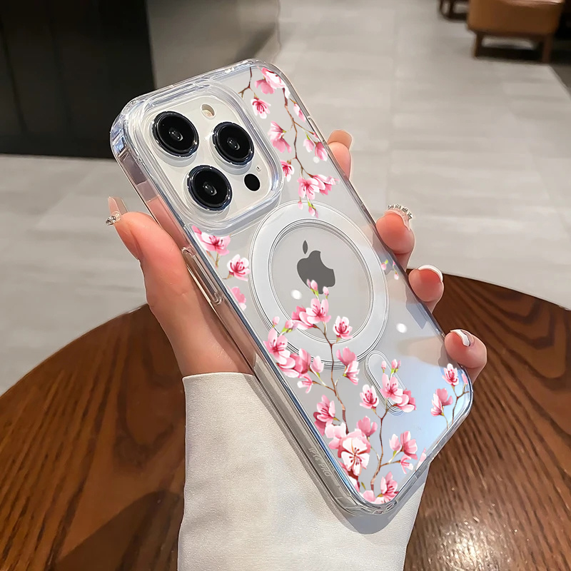 Luxury Pink INS Flowers Case F - đánh giá và giá Phone Cases Expensive