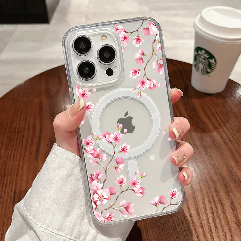 Luxury Pink INS Flowers Case F - đánh giá và giá Phone Cases Expensive