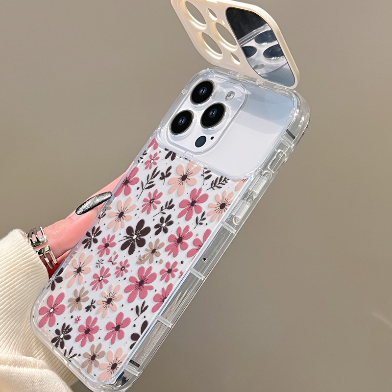 Cottagecore Pastel Pink Brown  - đánh giá và giá Phone Cases Brown