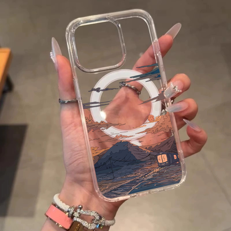 Sunset Pattern Fashion Phone C - đánh giá và giá Phone Cases Trending