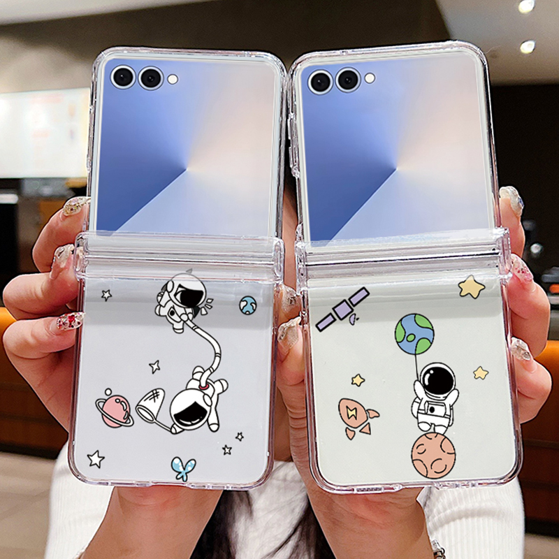 Astronauts Pattern Folding Pho - đánh giá và giá Phone Cases Z Flip 6