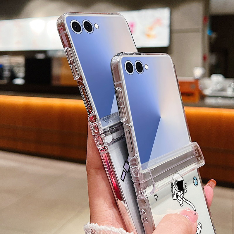 Astronauts Pattern Folding Pho - đánh giá và giá Phone Cases Z Flip 6