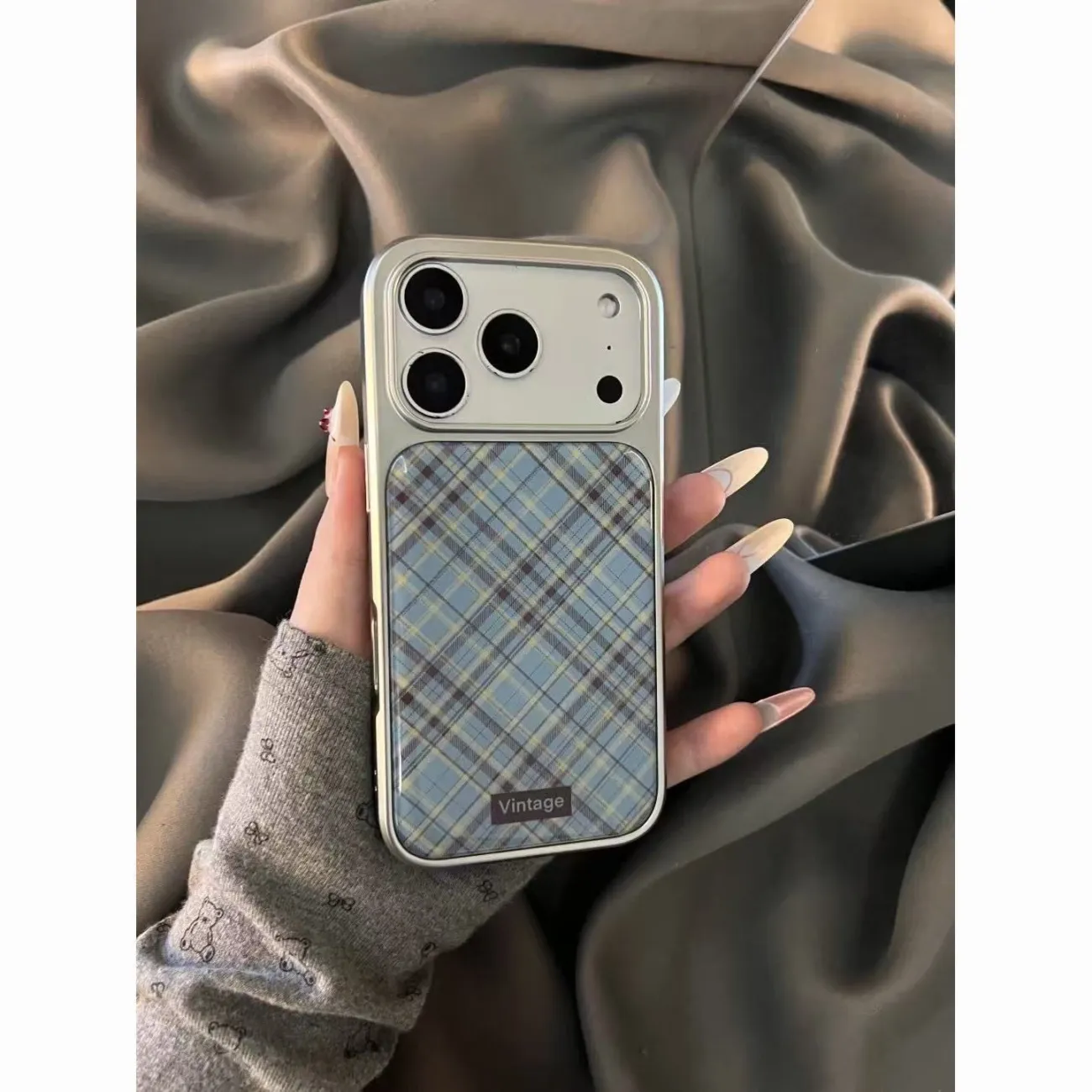 Japanese and Korean Ins Retro  - đánh giá và giá Phone Cases Brown