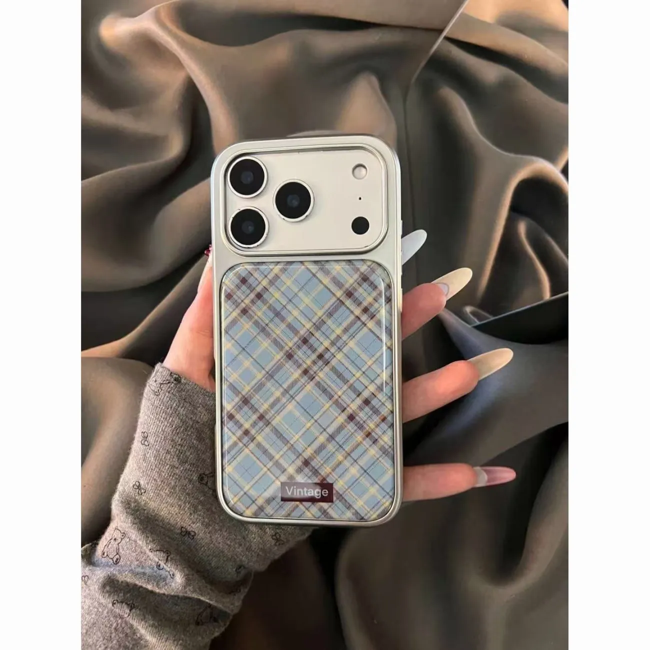 Japanese and Korean Ins Retro  - đánh giá và giá Phone Cases Brown